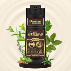 QH+ QuikHenna EVARA Organic Gel Hair Colour Shampoo- 400ml- 3N Dark Brown