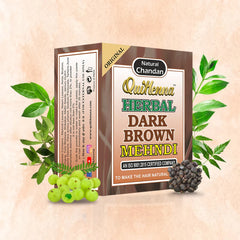 QuikHenna Herbal Mehndi- 65 Gm- Dark Brown