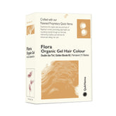 QH+ QuikHenna FLORA Organic Gel Double Use Hair Color- 70gm- 6G Golden Blonde