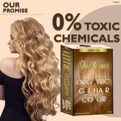 QuikHenna Organic Gel Hair Color 210 Gm - 7G Blonde