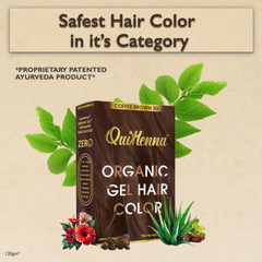 QuikHenna Organic Gel Hair Color 120 Gm - 3G Coffee Brown