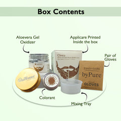 QH+ QuikHenna CLINICA Organic Gel Derma Dark Brown Beard Color- 72gm- 3N