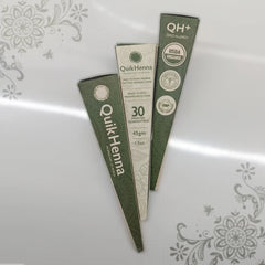 QH+ QuikHenna Med Potent Tattoo Design Cone | Natural Mehndi Cones