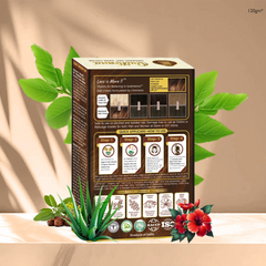 QuikHenna Organic Gel Hair Color 120 Gm - 5N Light Brown