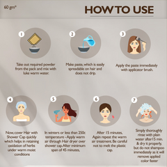 Quikhenna 100% Powder Organic Hair Color 60g - 3N Dark Brown