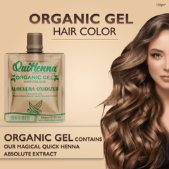 QuikHenna Organic Gel Hair Color 120 Gm - 3N Dark Brown