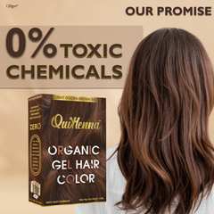 QuikHenna Organic Gel Hair Color 120 Gm - 5G Light Golden Brown