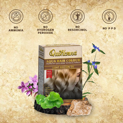 QuikHenna AQUA Powder Hair Color- 110gm- 5N Light Brown