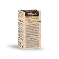 QH+ QuikHenna CLINICA Organic Gel Innovative Derma Hair Color 165gm- 3G Coffee Brown