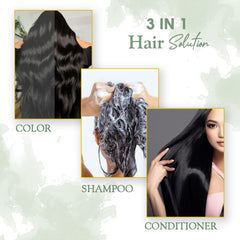 QuikHenna Hair Colour Shampoo For Men and Women