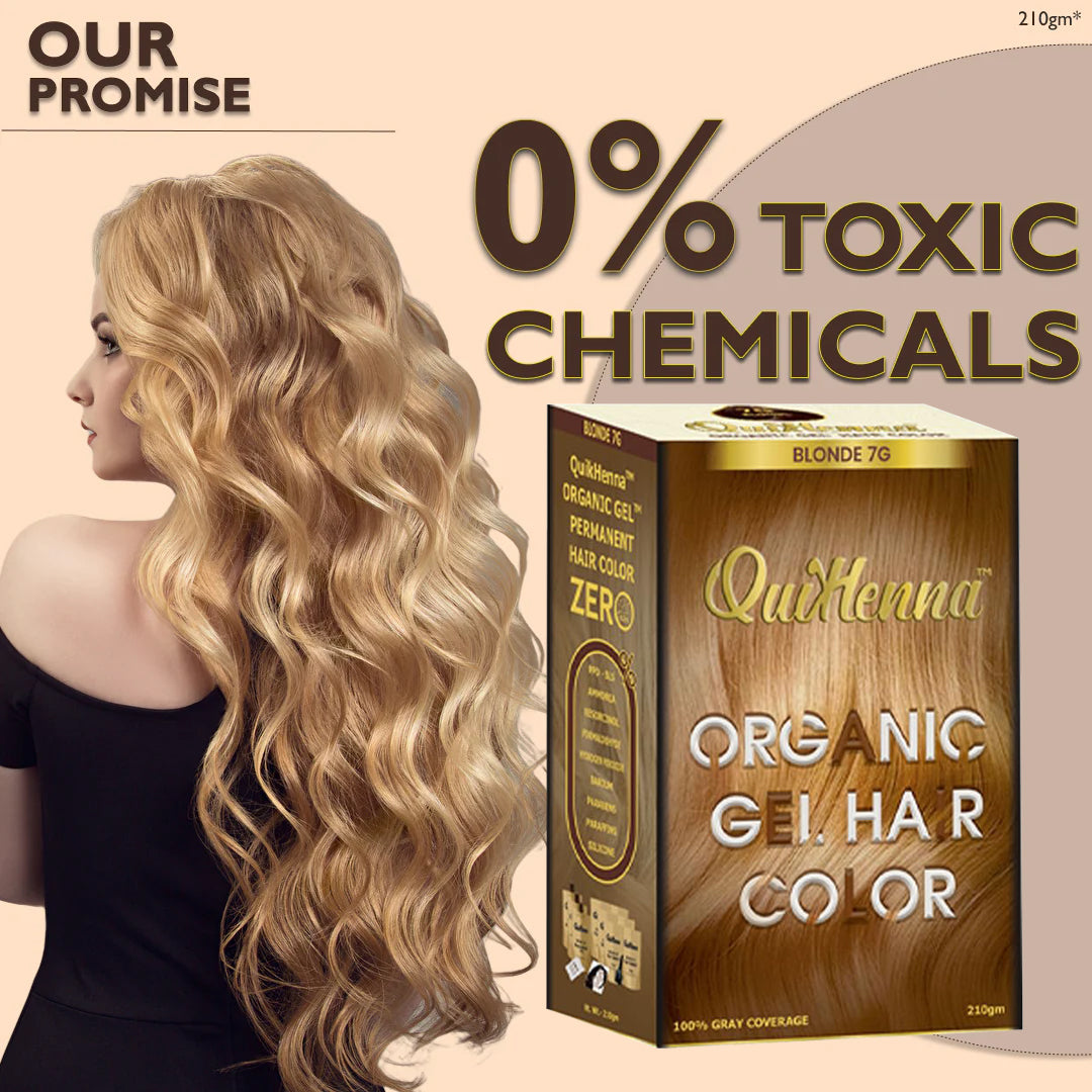 Organic QuikHenna Gel - Blonde Brilliance 210g
