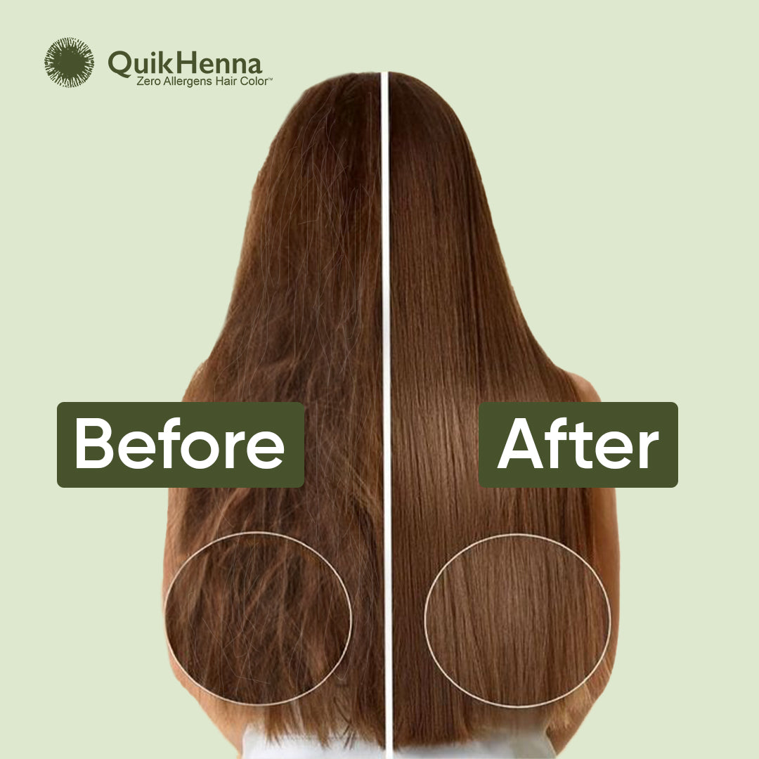 QH+ QuikHenna CHROMA Organic Gel 100% Pure Natural Zero Allergens Hair Color- 140gm- 3N Dark Brown