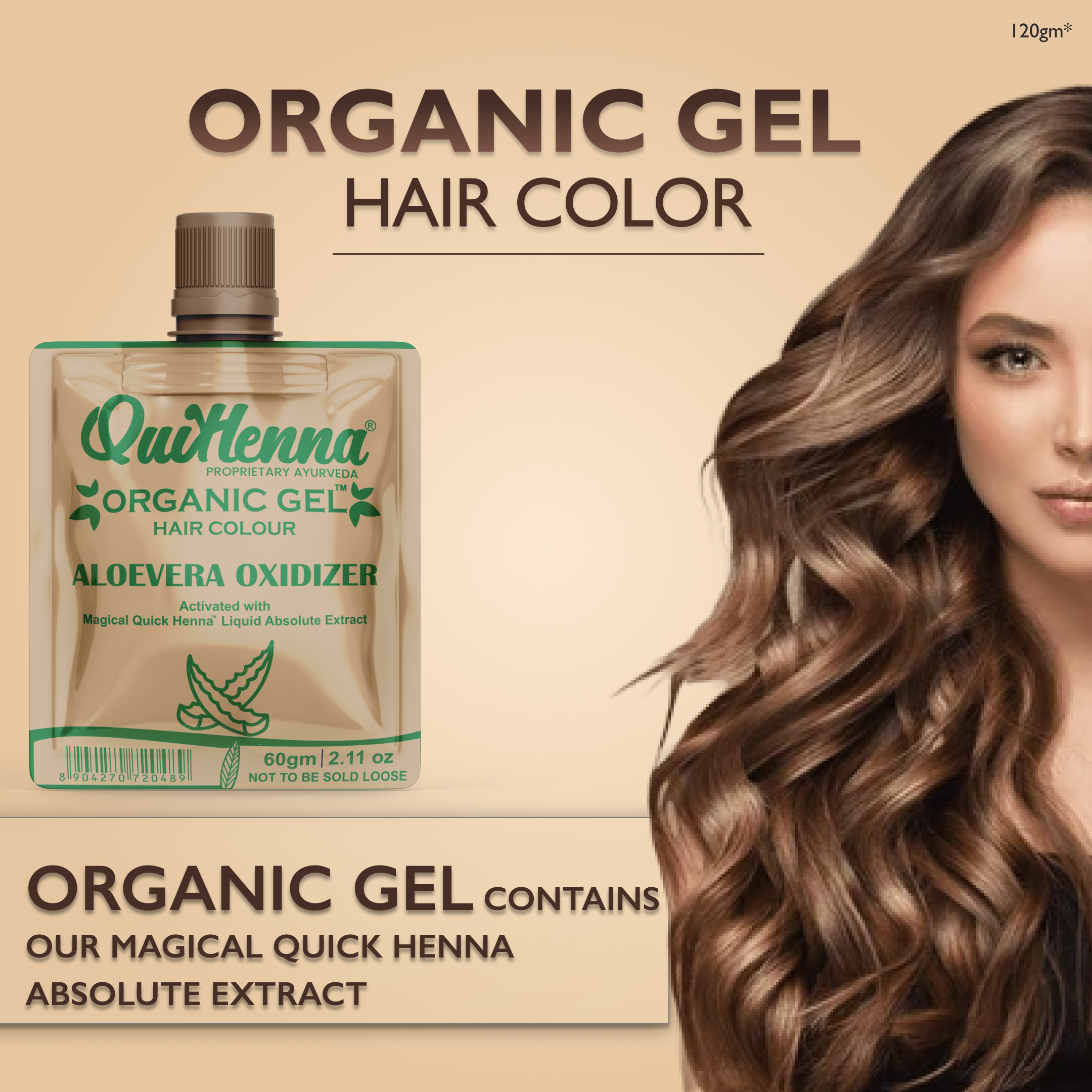 NatureColorViva Dark Brown Organic Gel Tint