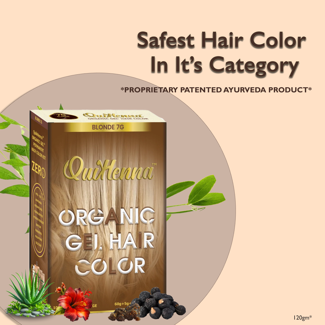 QuikHenna Blonde Natural Harmony Gel Color
