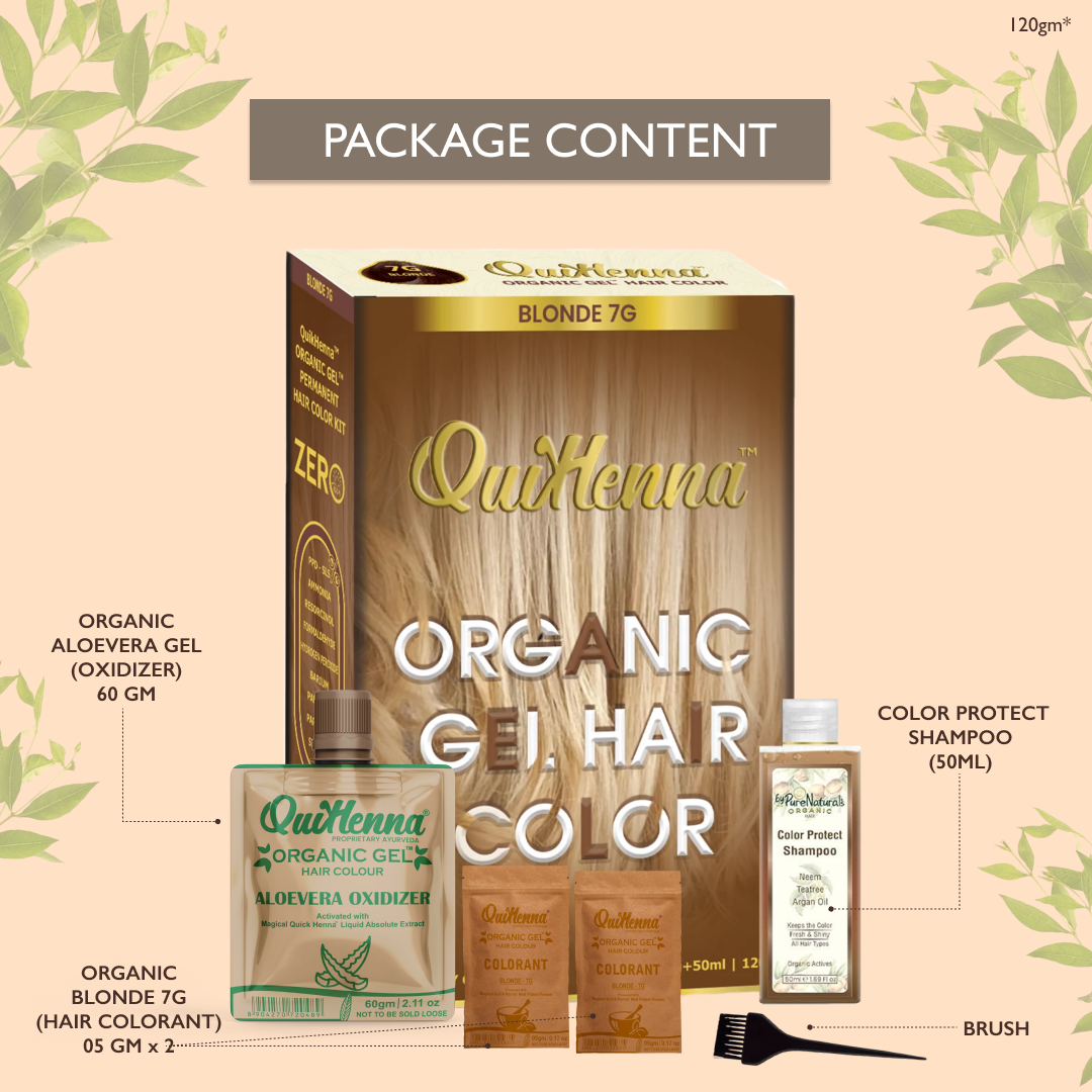 QuikHenna Blonde Natural Harmony Gel Color
