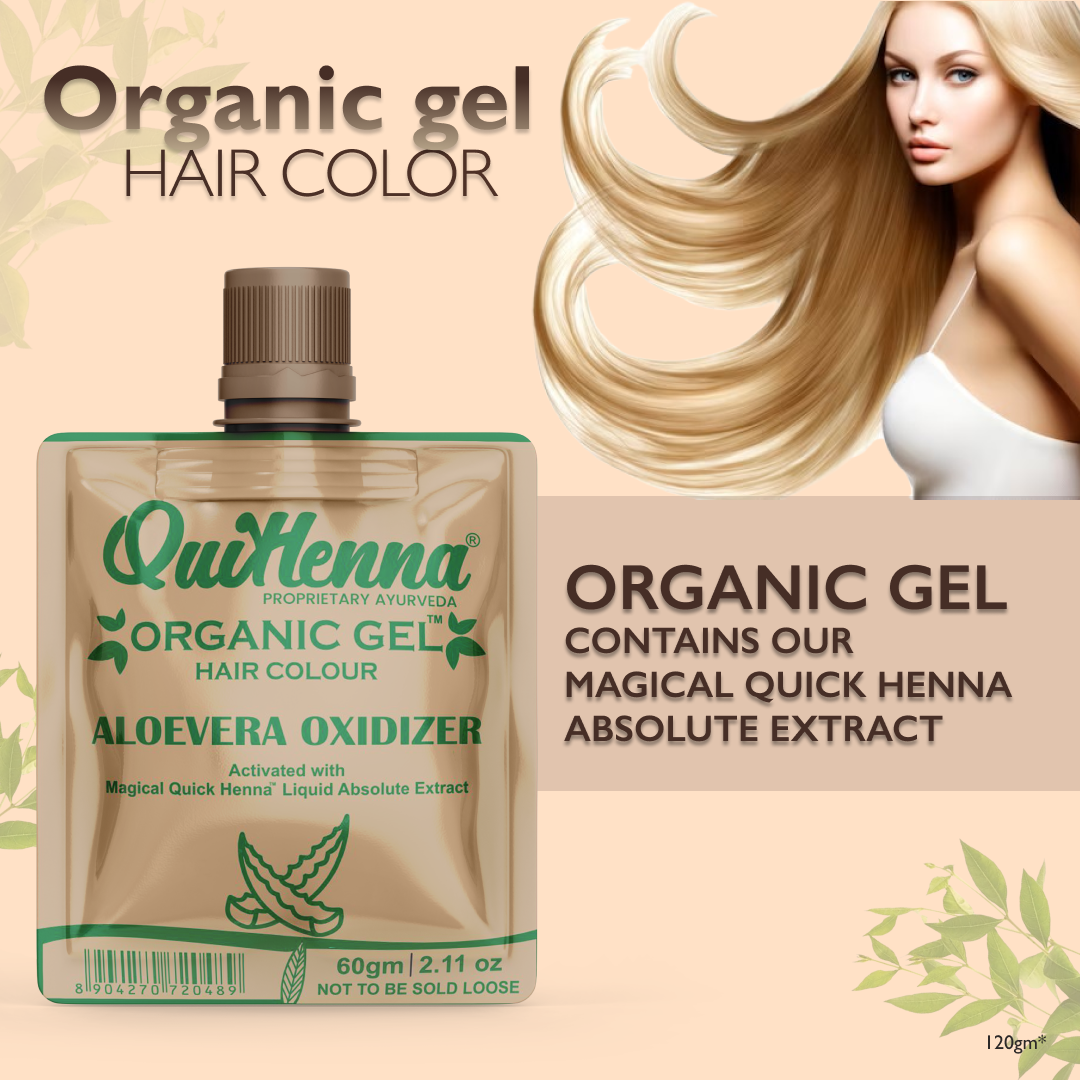QuikHenna Blonde Natural Harmony Gel Color