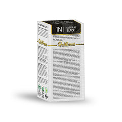QH+ QuikHenna Organic Gel Derma Hair Color - 1N Natural Black 165gm Pack of 2