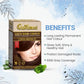 QuikHenna Organic Aqua Powder Hair colour- 3G Coffee Brown 110gm