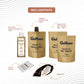 QuikHenna PPD & Ammonia Free Organic Gel Permanent Hair Colour 5N Light Brown for Men & Women 120GM Pack of 2