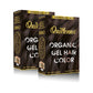 QuikHenna Damage Free Organic Gel Hair Color Ebony Black 2G 120g (pack of 2) - QUIKHENNA