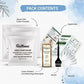 QuikHenna Aqua Powder 1N Natural Black Hair Color For Unisex 110g (pack of 2) - QUIKHENNA