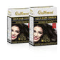 QuikHenna Aqua Powder 1N Natural Black Hair Color For Unisex 110g (pack of 2) - QUIKHENNA